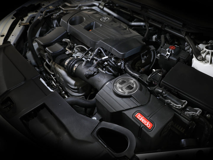 AFE Momentum Intake System w/ Pro Dry S Filter 2021+ Acura TLX - Bull Strap