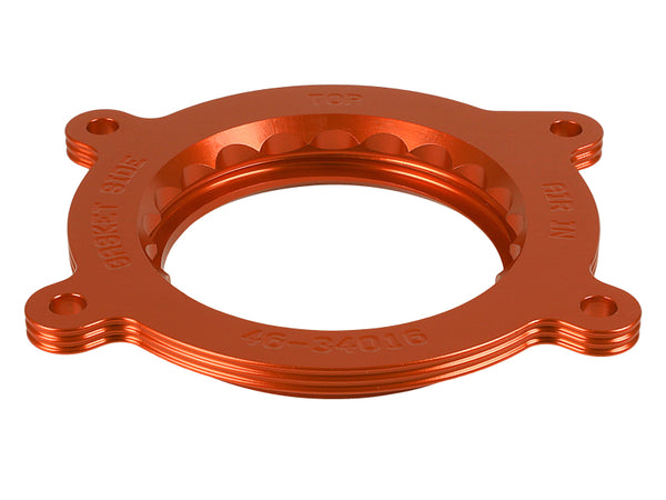 AFE Silver Bullet Throttle Body Spacer GM Trucks 1500 14-19 V8-6.2L - Bull Strap