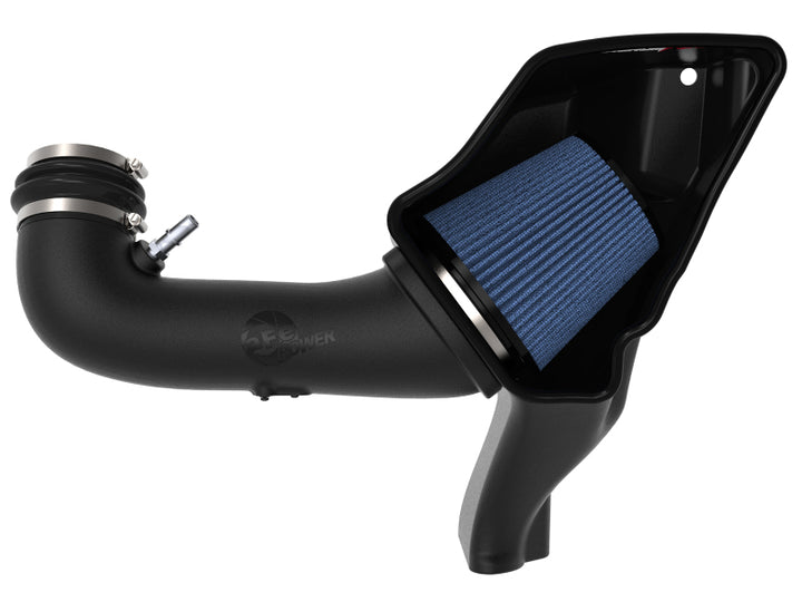 AFe Magnum FORCE Stage-2 Cold Air Intake System w/Pro Dry S Media 18-19 Ford Mustang - Bull Strap