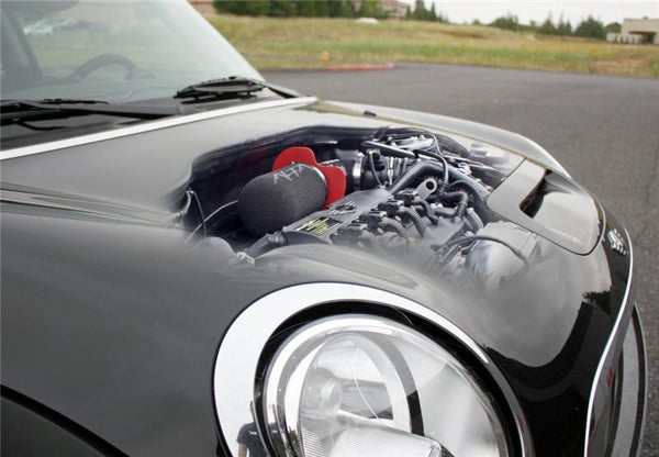 ALTA 07-12 Mini Cooper S/JCW & 09-12 Convertible S/JCW 09-12 Clubman S/JCW Cold Air Intake - Red - Bull Strap