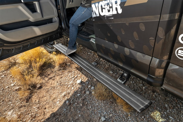 AMP Research 15-20 Chevy/GMC Silverado 2500-3500/Sierra 2500-3500/Crew & Double Cab PowerStep - Bull Strap