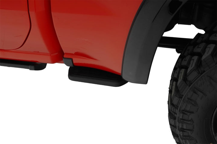 AMP Research 19-22 Chevrolet/GMC Silverado/Sierra 1500 Short Bed BedStep2 - Black - Bull Strap