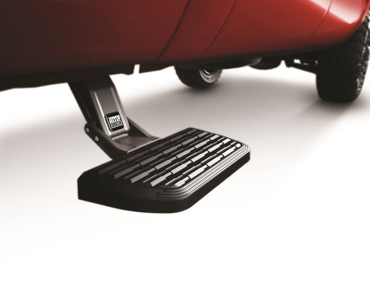 AMP Research 1999-2013 Chevrolet Silverado All Beds BedStep2 - Black - Bull Strap