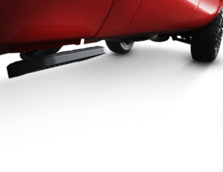AMP Research 1999-2013 Chevrolet Silverado All Beds BedStep2 - Black - Bull Strap