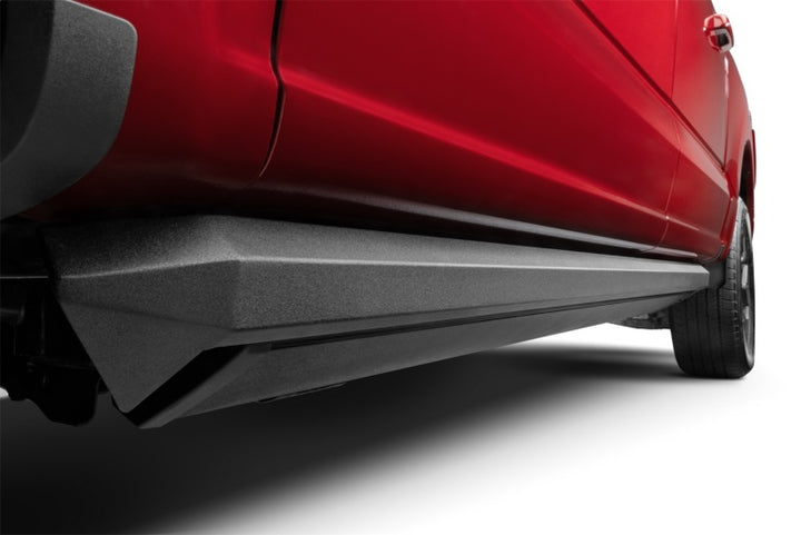 AMP Research 20-23 Chevy Silverado 1500 Crew Cab PowerStep XL - Black (Incl OEM Style Illumination) - Bull Strap