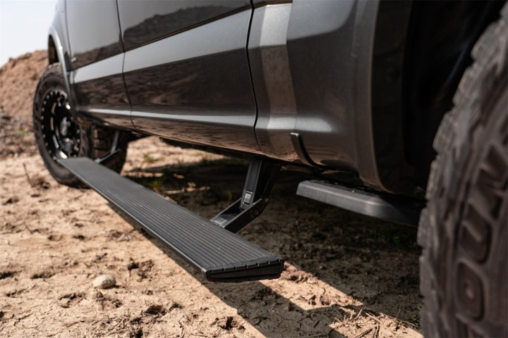 AMP Research 2021 Ford F-150 (Excl. Raptor & Powerboost)PowerStep Xtreme - Black - Bull Strap