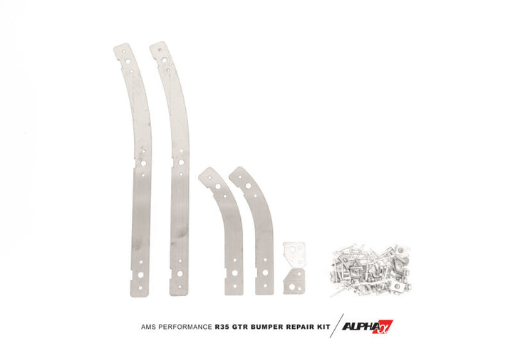 AMS Performance 09-16 Nissan GT-R R35 Front Bumper Repair Kit - Bull Strap