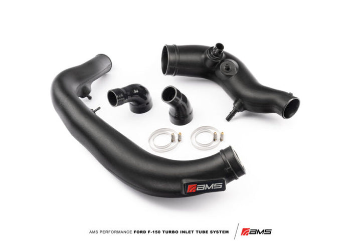 AMS Performance 15-16 Ford F-150 3.5L EcoBoost Turbo Inlet Tubes - Bull Strap