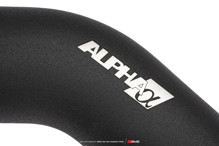 AMS Performance 15-18 BMW M3 / 15-20 BMW M4 w/ S55 3.0L Turbo Engine Charge Pipes - Bull Strap