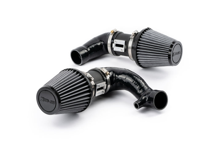 AMS Performance 16-24 Infiniti Q50 / 17-22 Infiniti Q60 80mm Air Intakes - Bull Strap