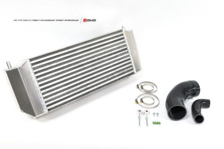 AMS Performance 2015+ Ford F-150 2.7L/3.5L / 17-19 Ford Raptor 3.5L 5.5in Thick Intercooler Upgrade - Bull Strap