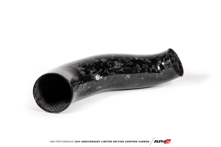 AMS Performance 2015+ VW Golf R MK7 Chopped Carbon Fiber Intake - Bull Strap