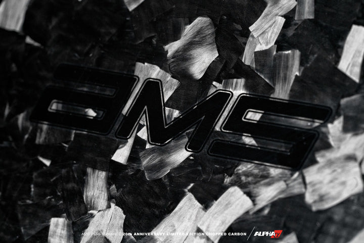 AMS Performance 2015+ VW Golf R MK7 Chopped Carbon Fiber Intake - Bull Strap