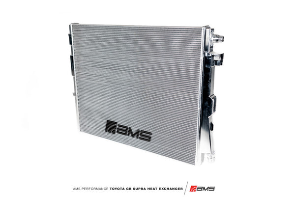 AMS Performance 2020+ Toyota GR Supra A90 Heat Exchanger - Bull Strap