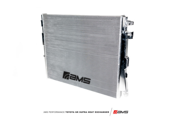 AMS Performance 2020+ Toyota GR Supra A90 Heat Exchanger - Bull Strap