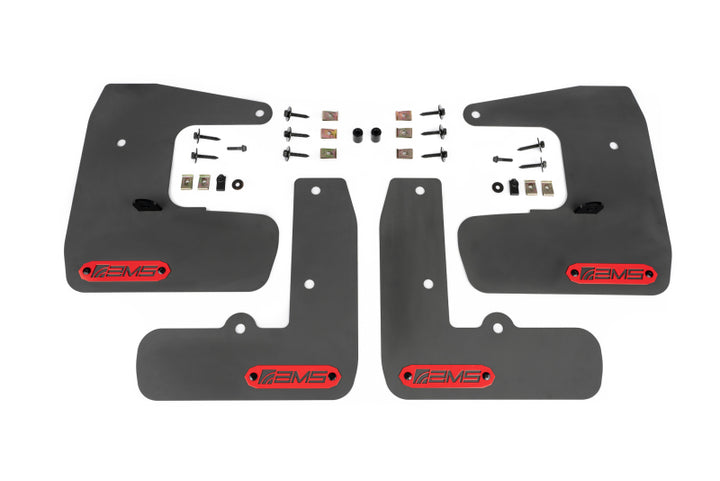 AMS Performance 2022+ Subaru WRX Mud Flaps - Bull Strap