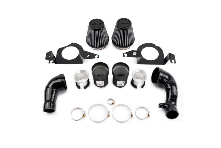AMS Performance 2023+ Nissan Z 80mm Air Intakes - Bull Strap