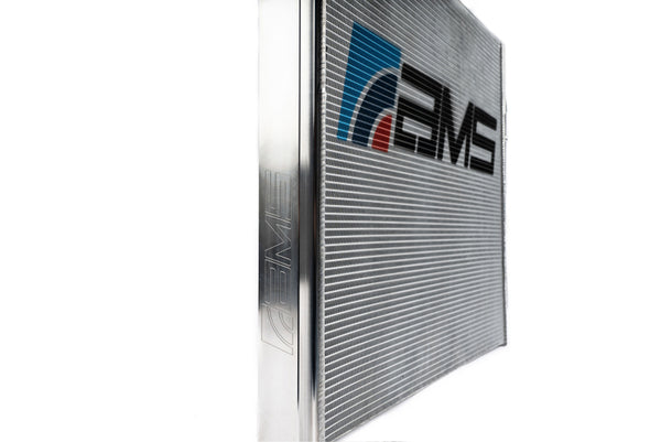 AMS Performance BMW G8X M2/M3/M4 S58 Heat Exchanger - Limited Edition M Color Logo - Bull Strap