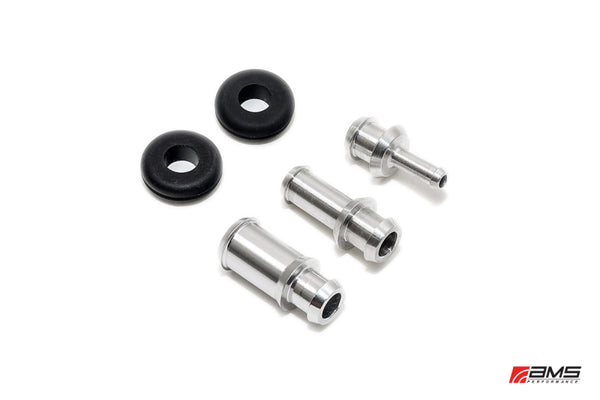 AMS Performance EVO X and Ralliart Replacement Breather Bung Set - Bull Strap
