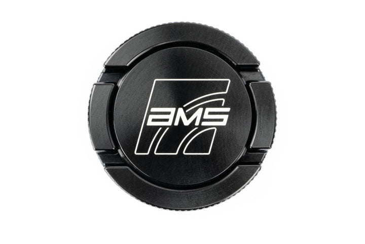 AMS Performance Subaru Billet Engine Oil Cap - Bull Strap