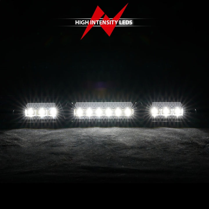 ANZO 15-20 Ford F-250 - F-550 LED Third Brake Light - Black Housing/Clear Lens - Bull Strap