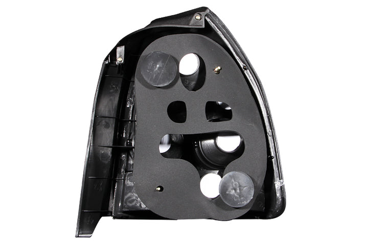 ANZO 1996-2000 Honda Civic Taillights Black - Bull Strap