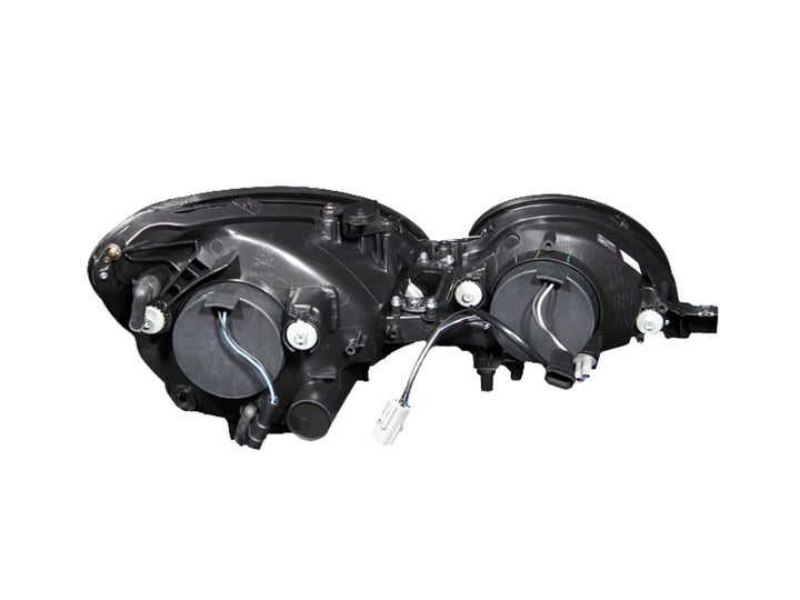 ANZO 1998-2005 Lexus Gs300 Projector Headlights w/ Halo Chrome - Bull Strap