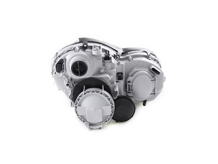 ANZO 2001-2007 Mercedes Benz C Class W203 Projector Headlights Black - Bull Strap