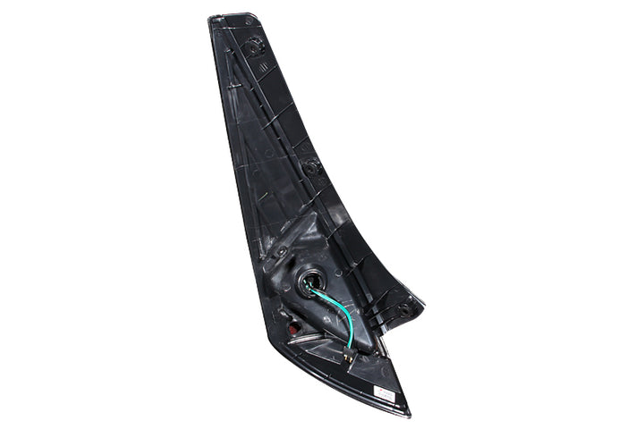 ANZO 2003-2005 Nissan 350Z LED Taillights Black - Bull Strap