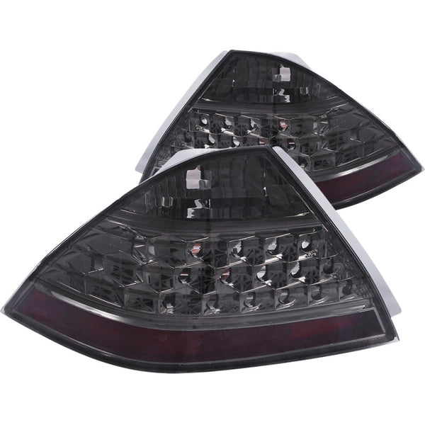 ANZO 2006-2007 Honda Accord Taillights Smoke - Bull Strap
