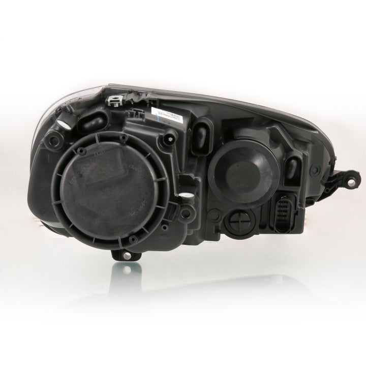 ANZO 2006-2009 Volkswagen Us Rabbit Crystal Headlight Black (Halogen Only) - Bull Strap