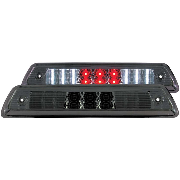 ANZO 2009-2014 Ford F-150 LED 3rd Brake Light Smoke B - Series - Bull Strap