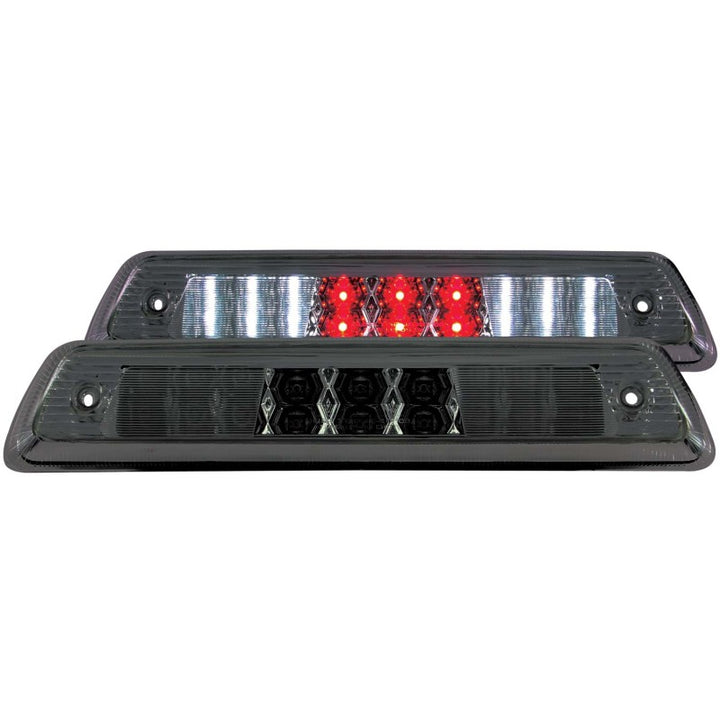 ANZO 2009-2014 Ford F-150 LED 3rd Brake Light Smoke B - Series - Bull Strap
