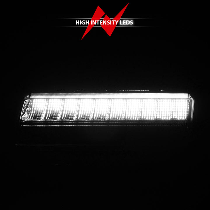 ANZO Wrangler 18-21/Gladiator 20+ LED Side Marker Lights Smoke w Sequential Signal - Bull Strap