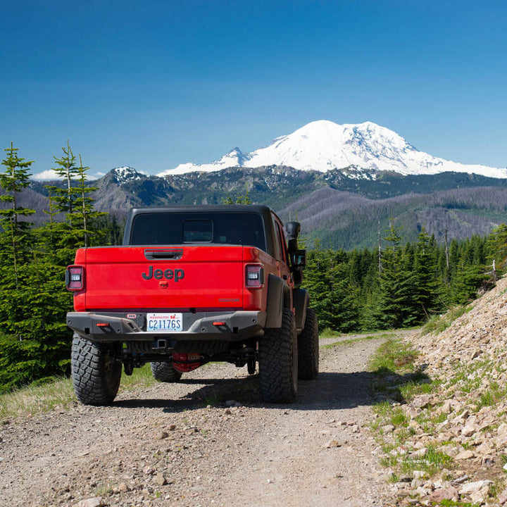 ARB 20-21 Jeep Gladiator JT Rear Bumper No Tire Carrier (Fit Kit NOT Included) - Bull Strap