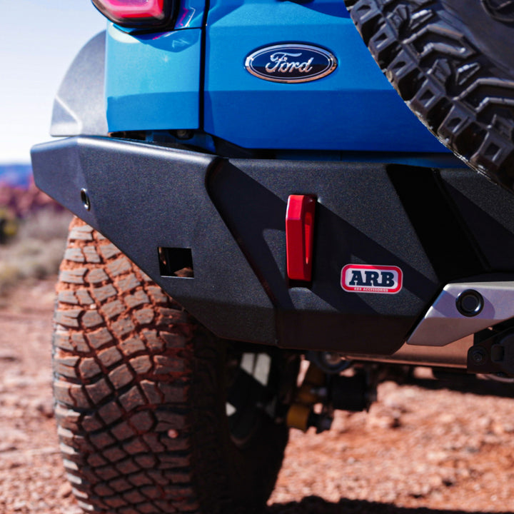 ARB 2021 Ford Bronco Rear Bumper Wide Body (Fit Kit NOT Included) - Bull Strap