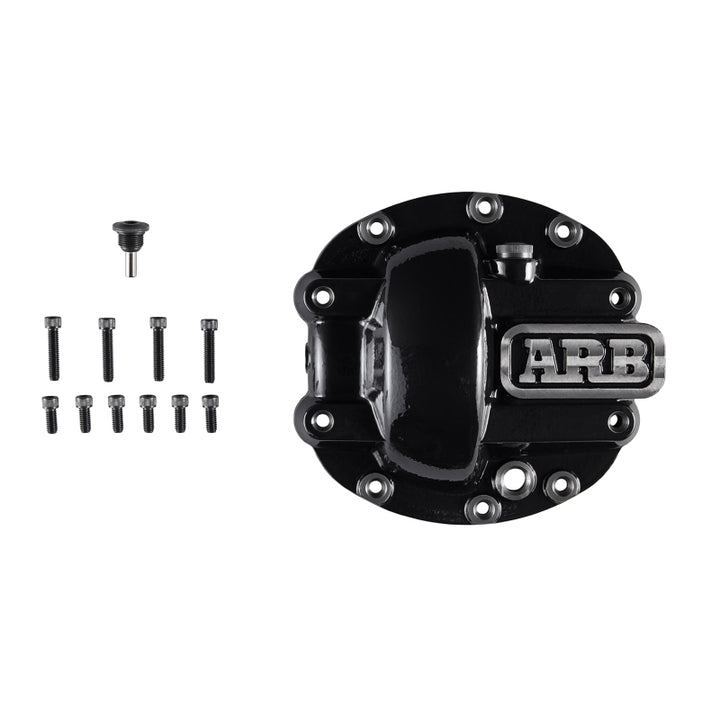 ARB Diff Cover D30 Blk - Bull Strap