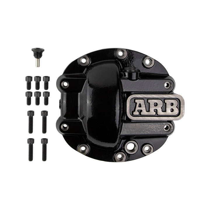 ARB Diff Cover D30 Blk - Bull Strap