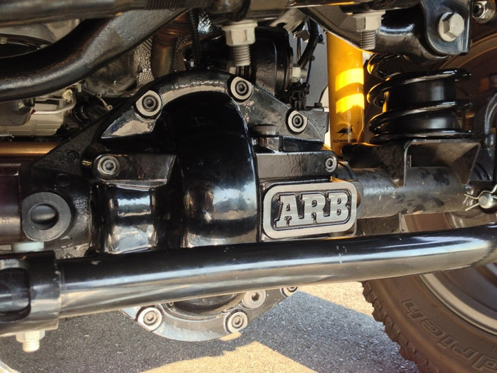 ARB Diff Cover D44 Blk - Bull Strap