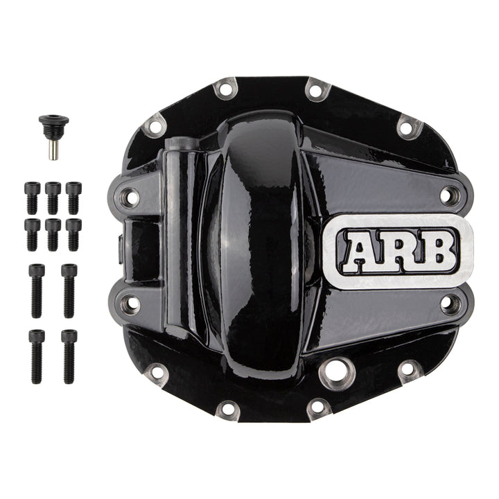 ARB Diff Cover Jl Ruibcon Or Sport M220 Rear Axle Black - Bull Strap