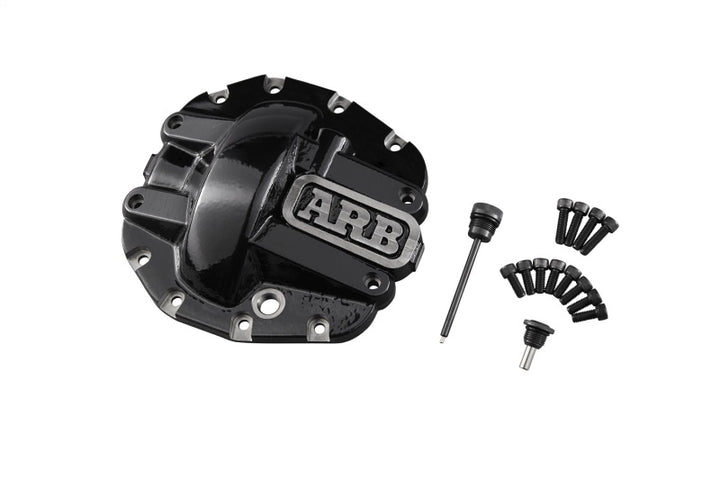 ARB Diff Cover Jl Sport Front Blac M186 Axle Black - Bull Strap
