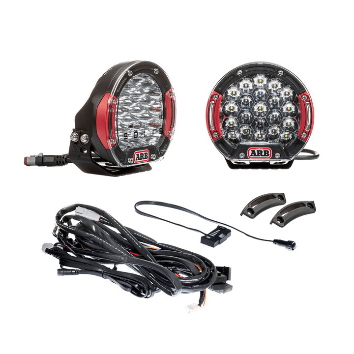 ARB Intensity SOLIS 21 2 Flood Kit With Loom - Bull Strap