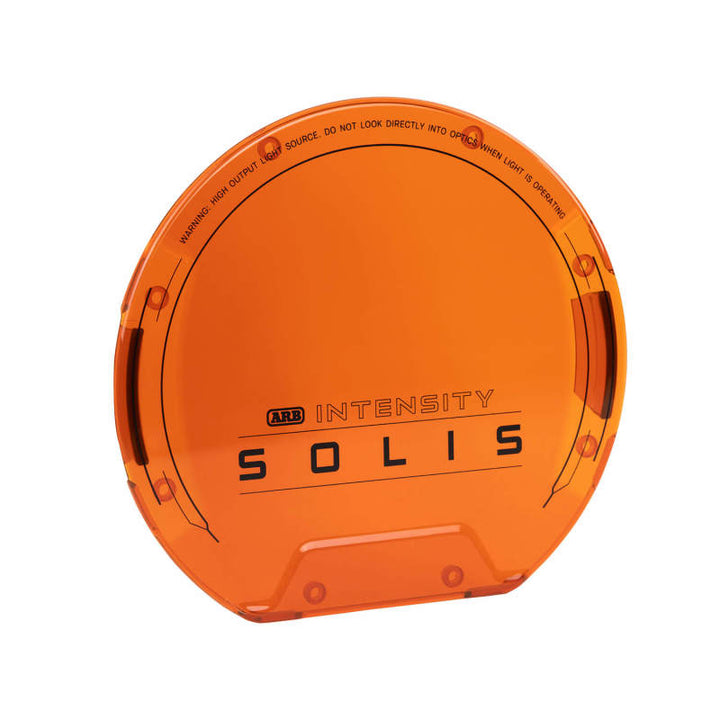 ARB Intensity SOLIS 36 Driving Light Cover - Amber Lens - Bull Strap