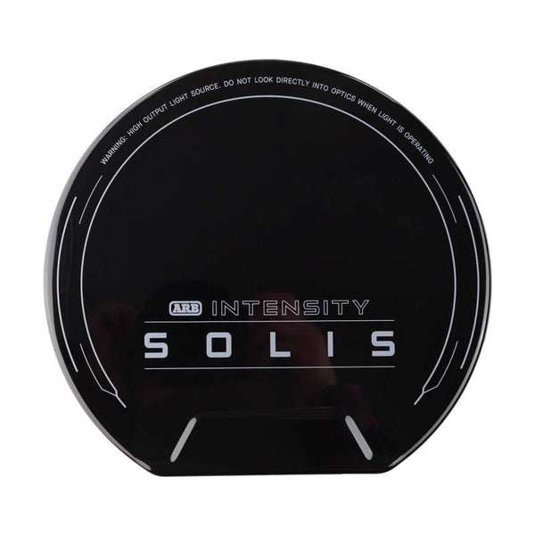 ARB Intensity SOLIS 36 Driving Light Cover - Black Lens - Bull Strap