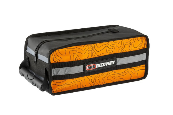 ARB Micro Recovery Bag Orange/Black Topographic Styling PVC Material - Bull Strap