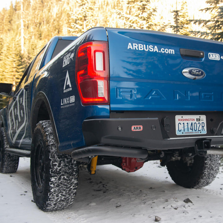 ARB Summit Rear Bumper 19-20 Ford Ranger Suite OE Towbar - Bull Strap
