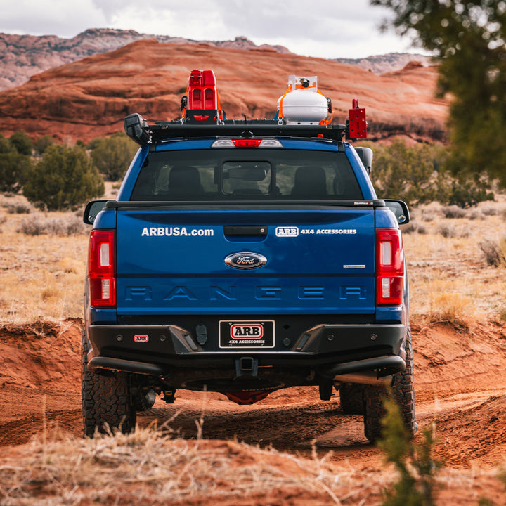 ARB Summit Rear Bumper 19-20 Ford Ranger Suite OE Towbar - Bull Strap