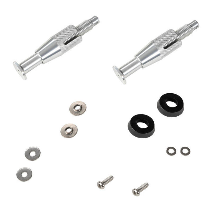 ARB TRED 4.5in Threaded Mounting Pins - Silver - Bull Strap