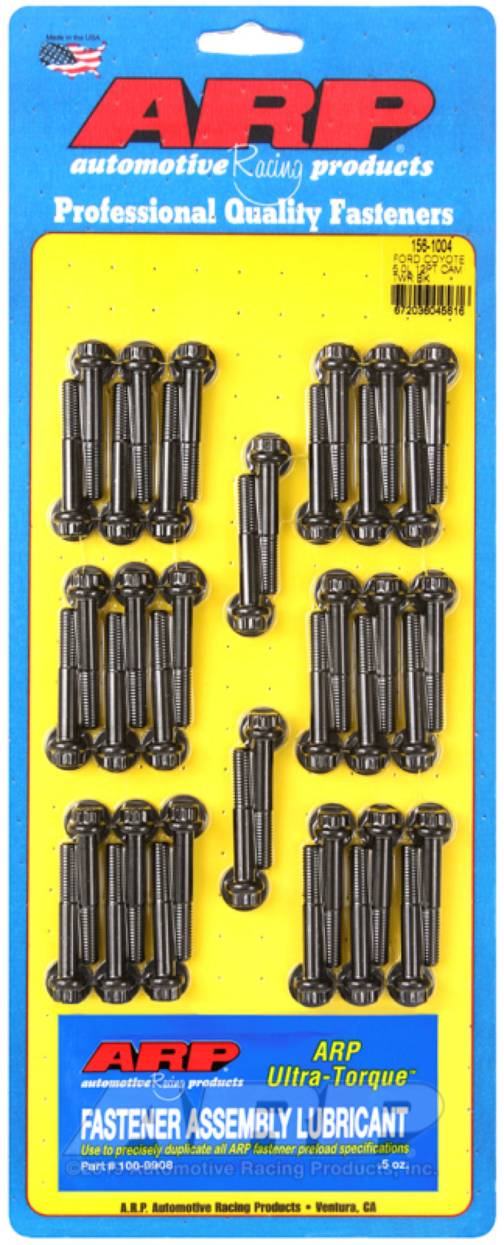 ARP Ford Coyote 5.0L 12pt Cam Tower Bolt Kit - Bull Strap