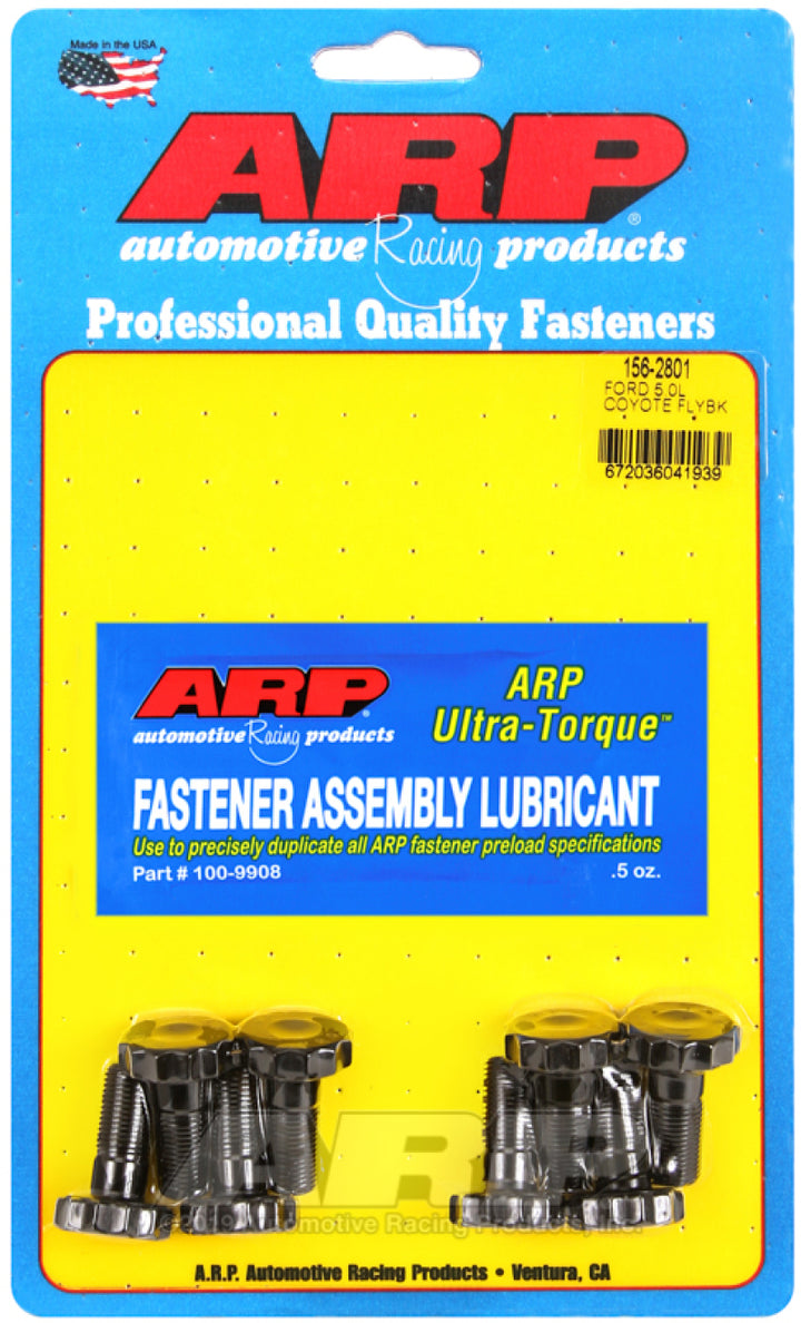 ARP Ford Coyote 5.0L Flywheel Bolt Kit - Bull Strap